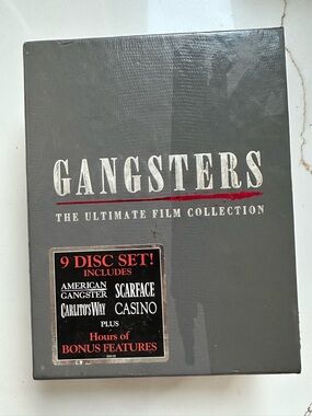 Gangsters: The Ultimate Film Collection 9-disc DVD set classic gangster movies